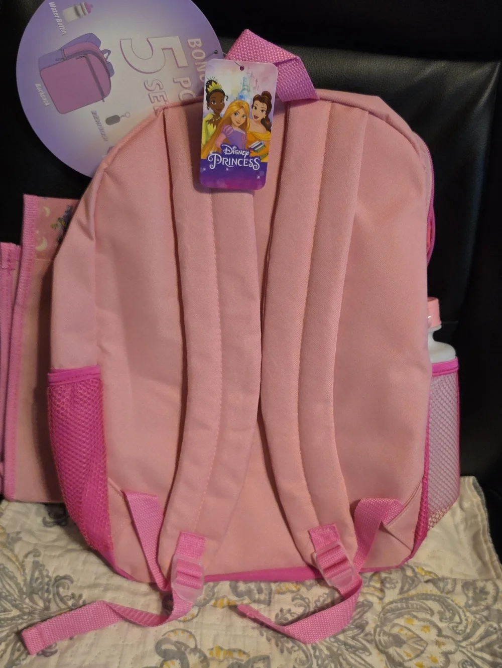 Disney Princess Backpack with Matching Lunch Pouch